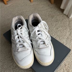 New Balance 550 White Grey BB550PB1 Men’s 4 / Women’s 5.5 – Good